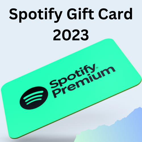 New Earn Spotify Gift Card-2023