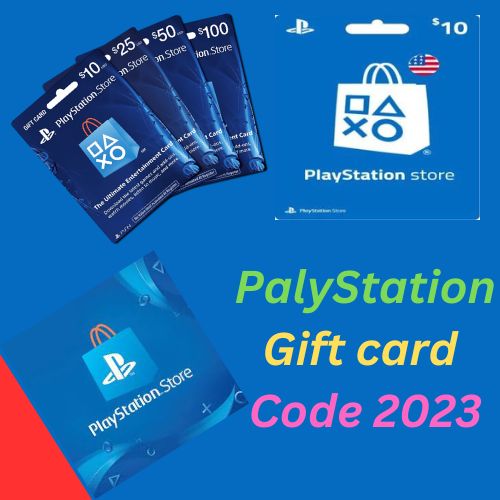 New Play Station Gift Card-2023