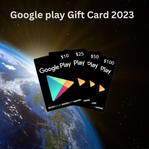 Google Play Gift Card -2023